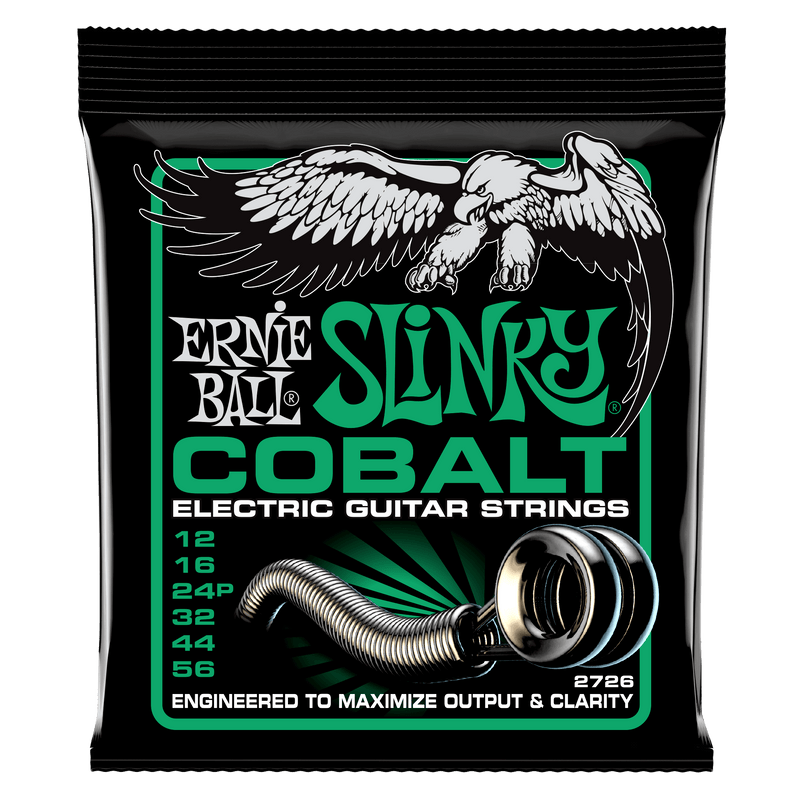 NOT EVEN SLINKY COBALT ELECTRIC GUITAR STRINGS 12-56 GAUGE