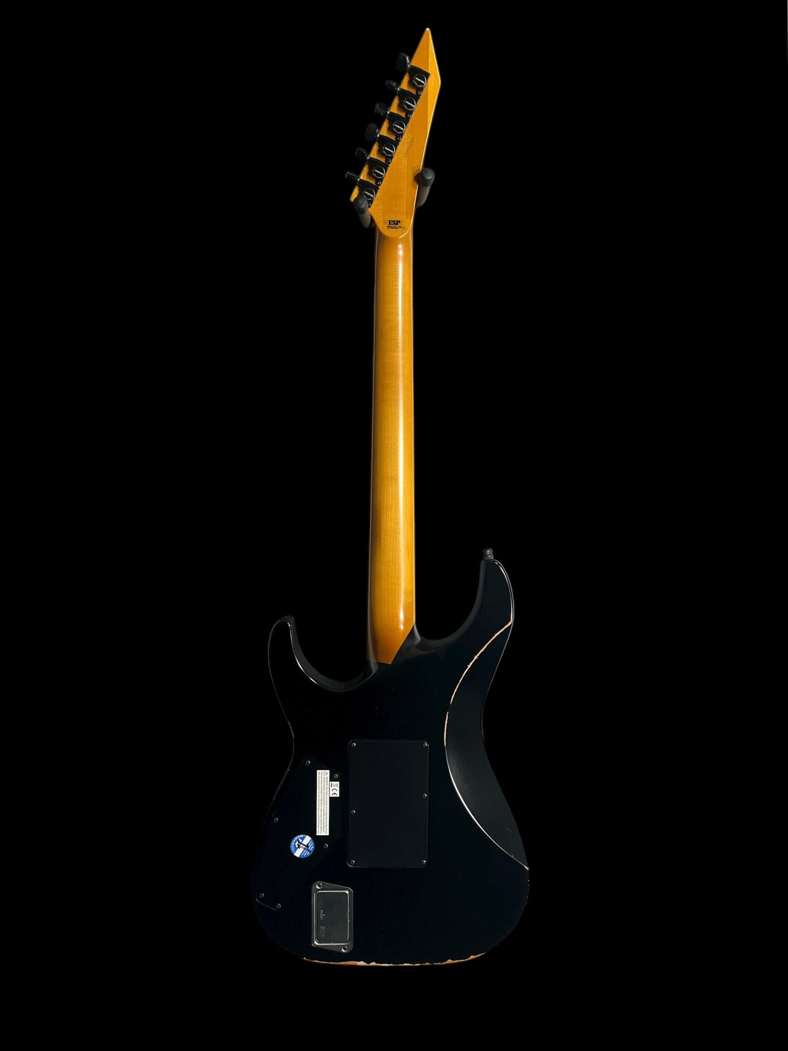 KH-2 VINTAGE | DISTRESSED BLACK – Brookline Guitar