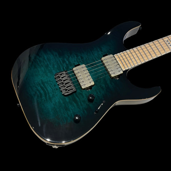 E-II M-II HT | BLACK TURQUOISE BURST
