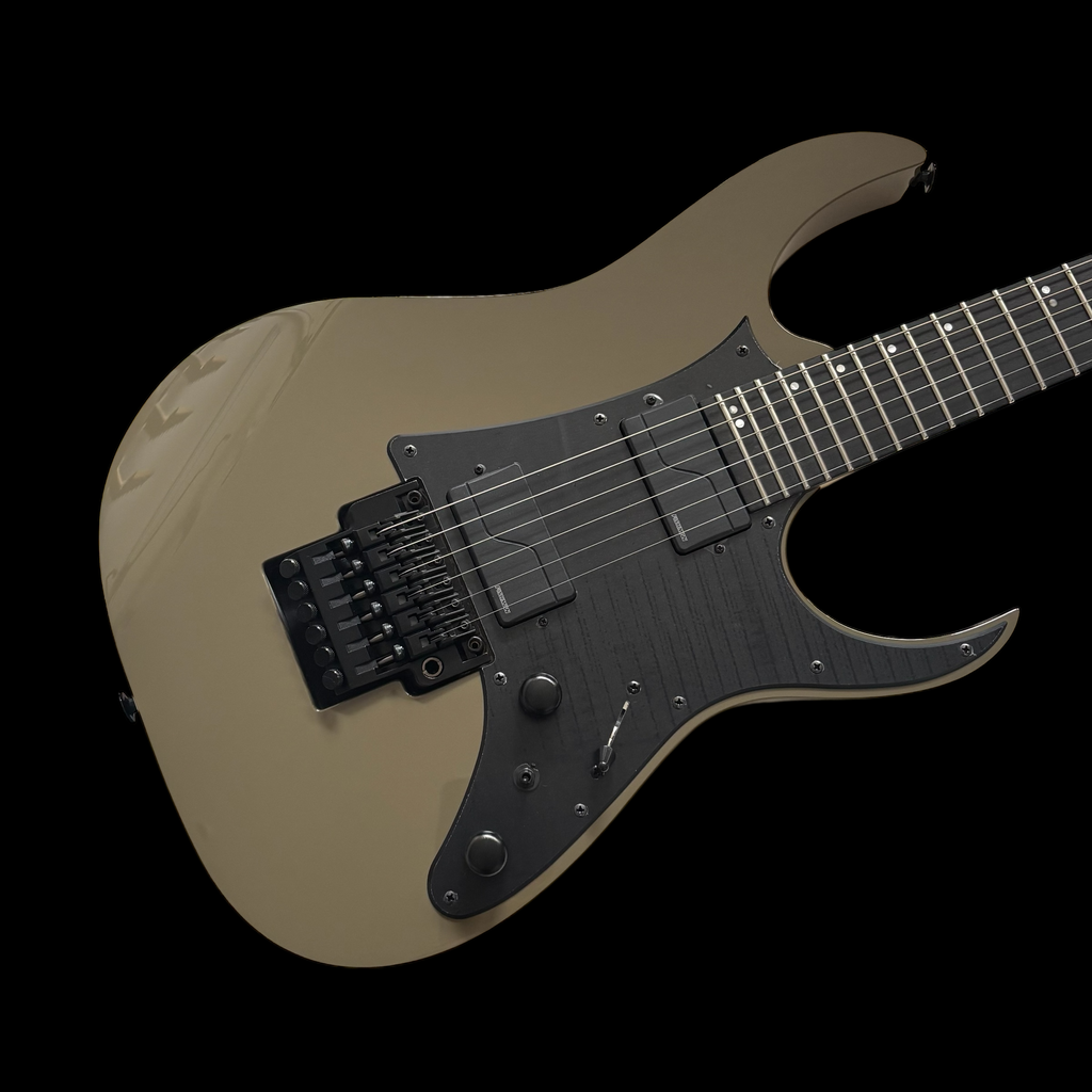 IBANEZ RGR5130 RG PRESTIGE | KHAKI METALLIC – Brookline Guitar