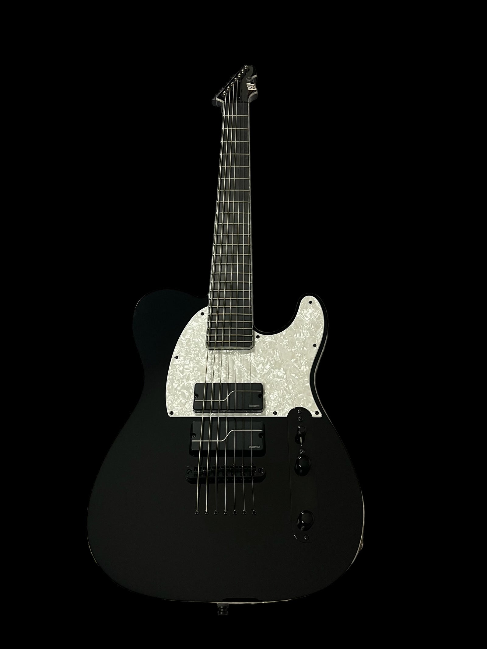 いラインアップ Custom ESP Shop String 7 Baritone Carpenter Stephen STEF-T7B ギター