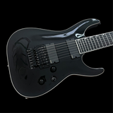 E-II HORIZON FR-7 FLOYD ROSE 7-STRING EMG GUITAR W/ CASE | BLACK