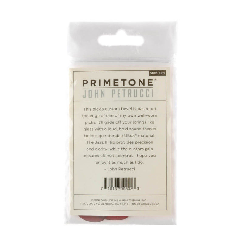 JOHN PETRUCCI PRIMETONE® PICK RED (3 Pack)