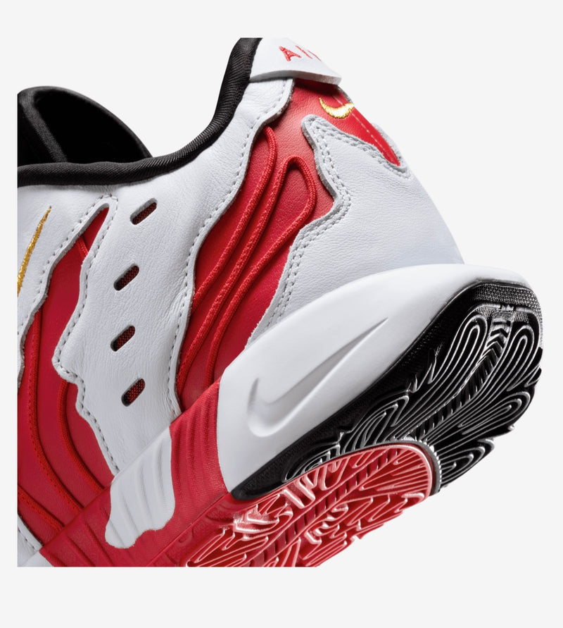 LeBron XXI "Prime 96" | White and Fire Red
