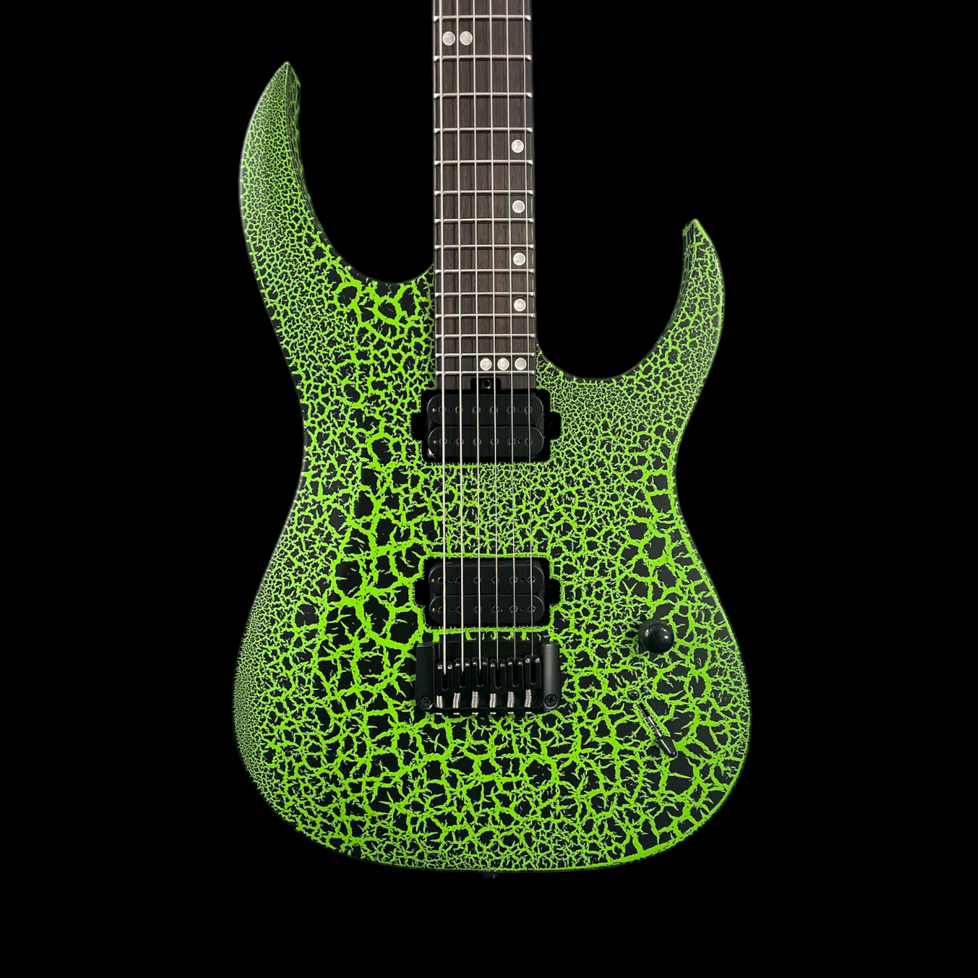 SCHECTER CUSTOM SHOP SUNSET EXTREME-6 | SLIME CRACKLE W/ CASE