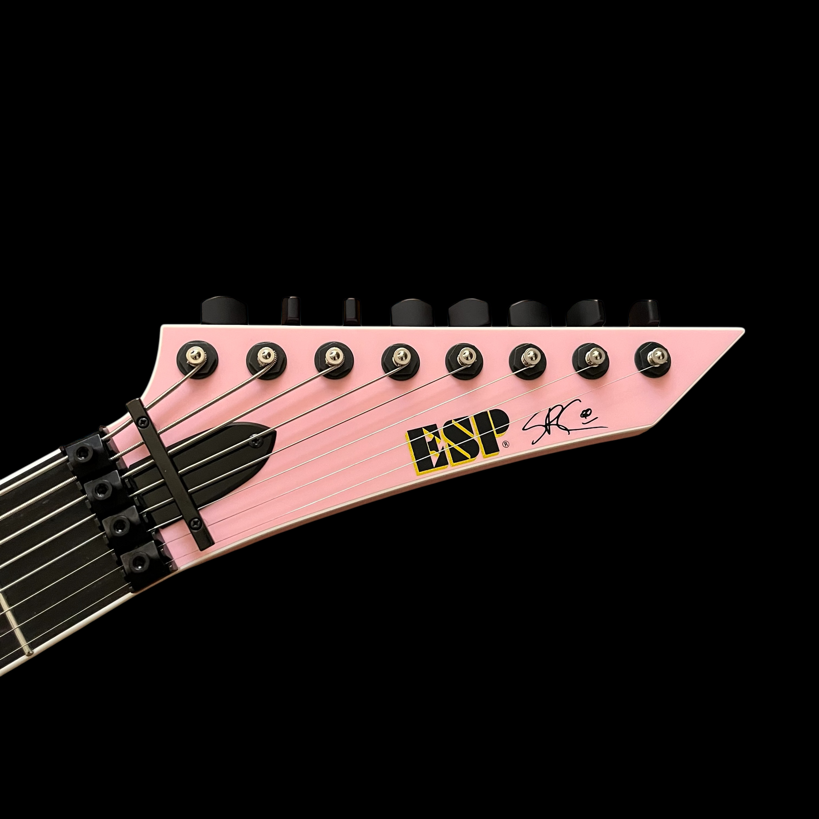 CUSTOM SHOP STEF B-8 FLOYD ROSE | PINK SATIN – Brookline Guitar
