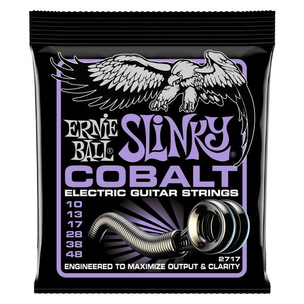 ULTRA SLINKY COBALT ELECTRIC GUITAR STRINGS 10-48 GAUGE