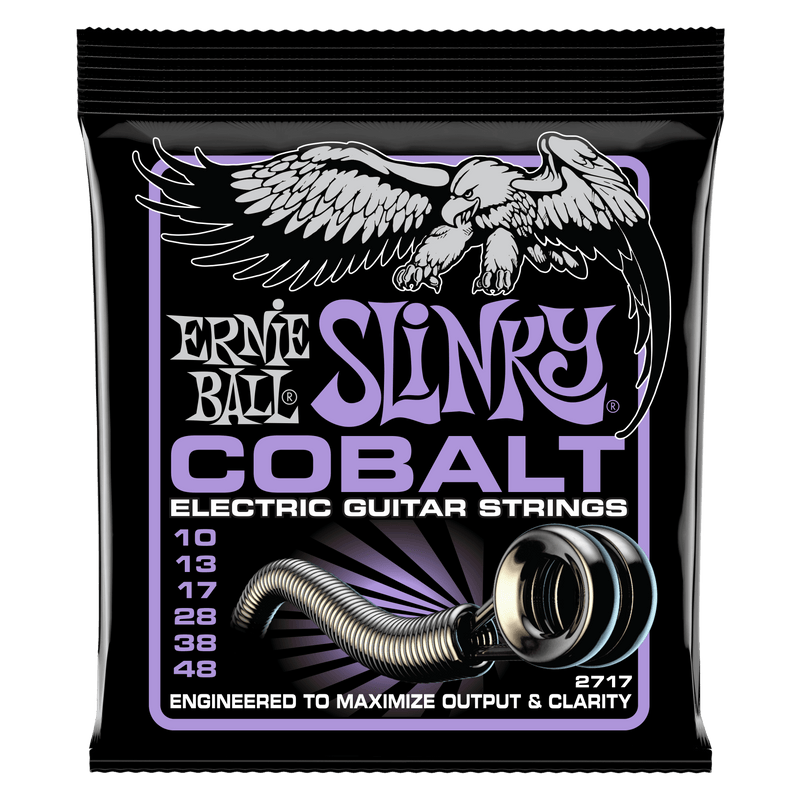 ULTRA SLINKY COBALT ELECTRIC GUITAR STRINGS 10-48 GAUGE