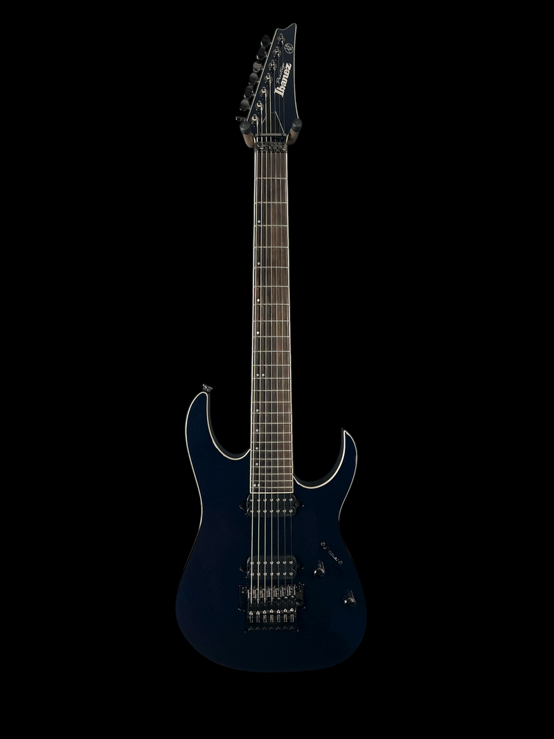 IBANEZ Prestige RG2027XL 7-string Electric Guitar | Dark Tide Blue