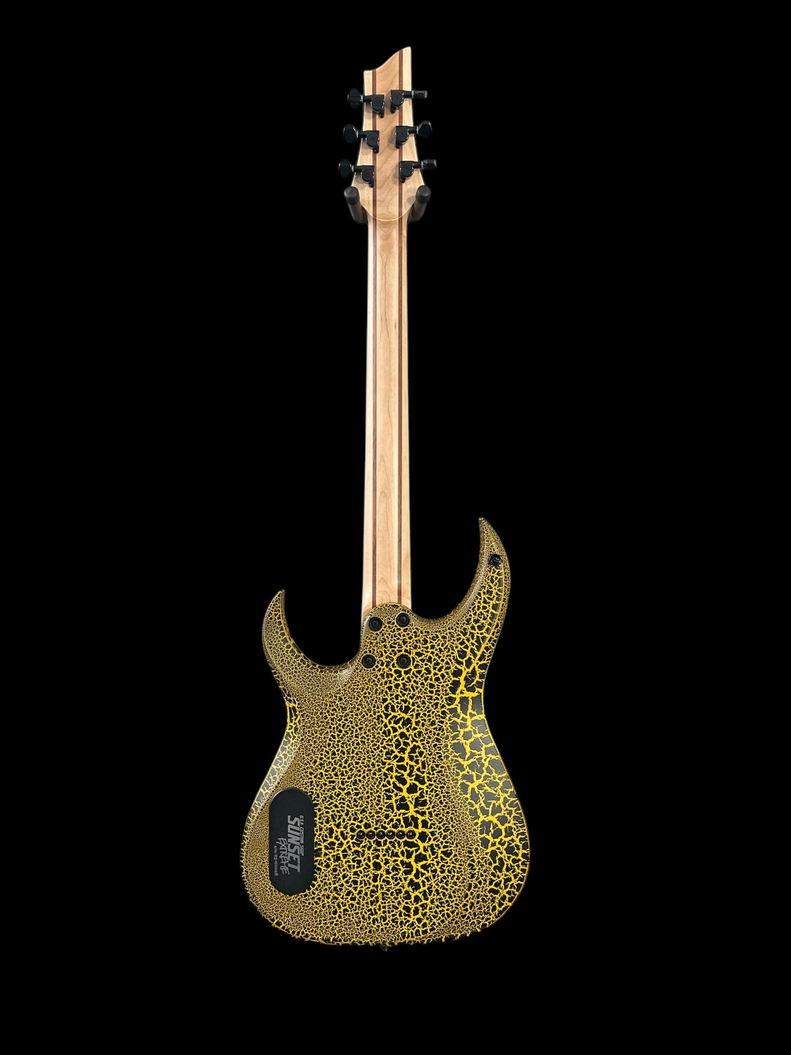 SCHECTER CUSTOM SHOP SUNSET EXTREME-6 | SLIME CRACKLE W/ CASE