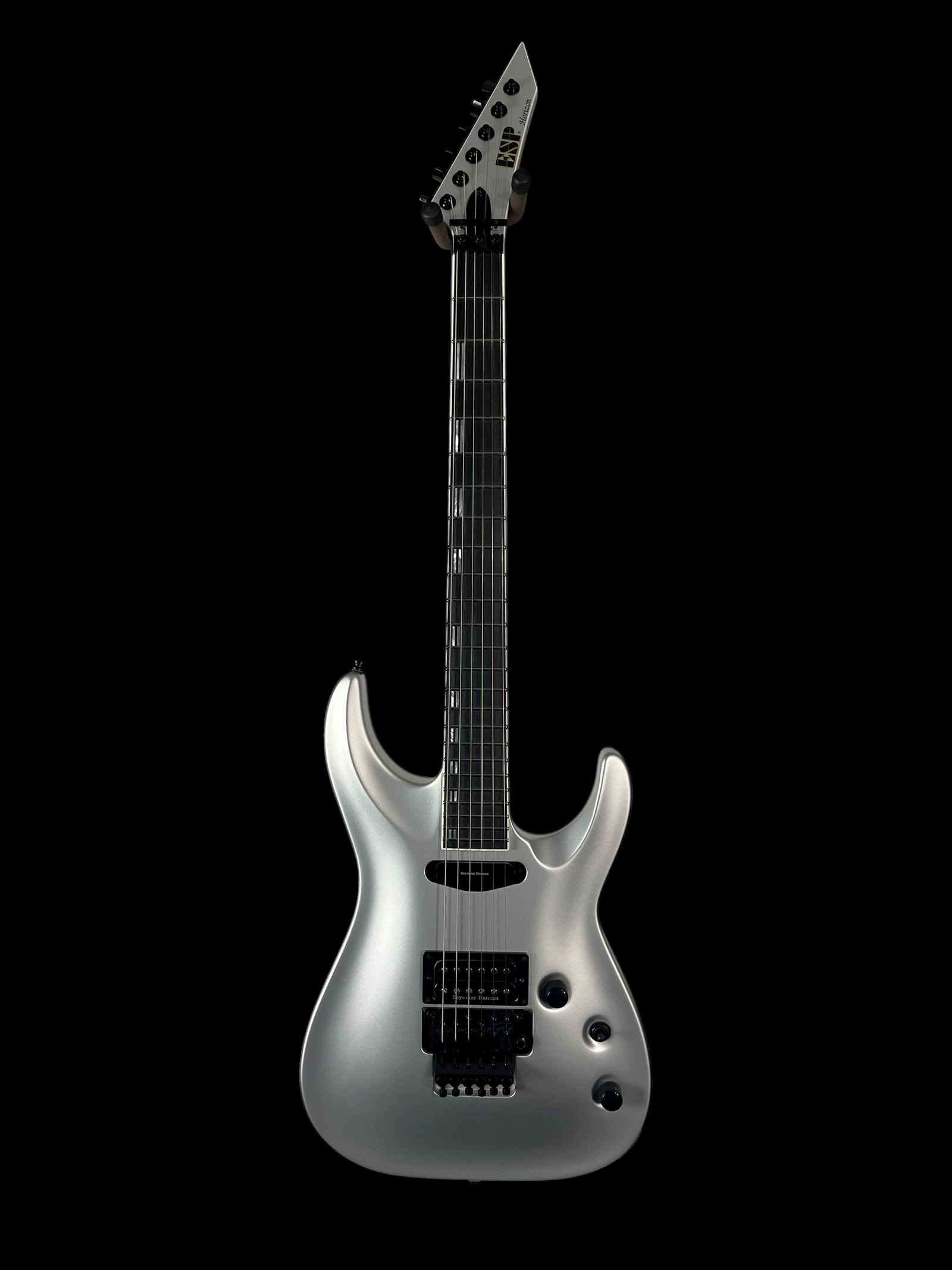 ESP HORIZON-I | SILVER SATIN – Brookline Guitar