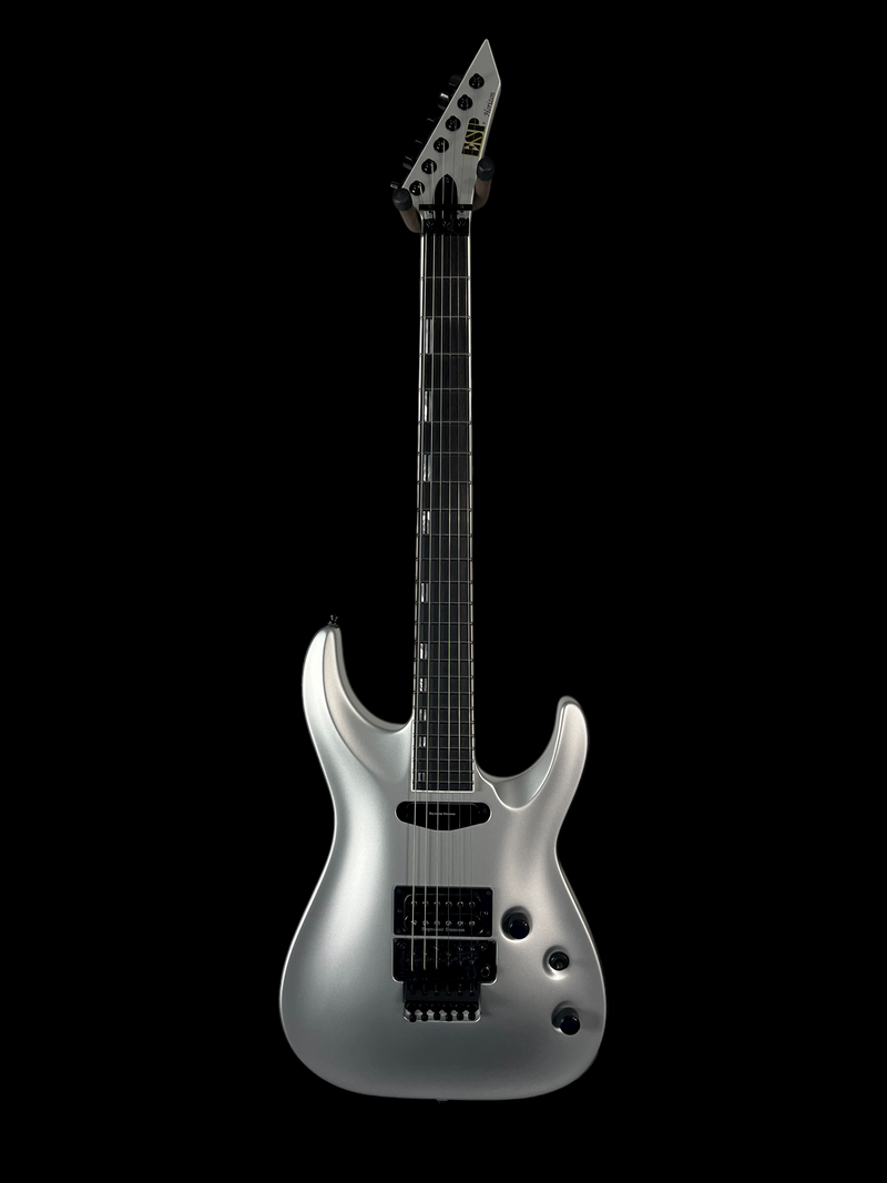 ESP HORIZON-I | SILVER SATIN – Brookline Guitar