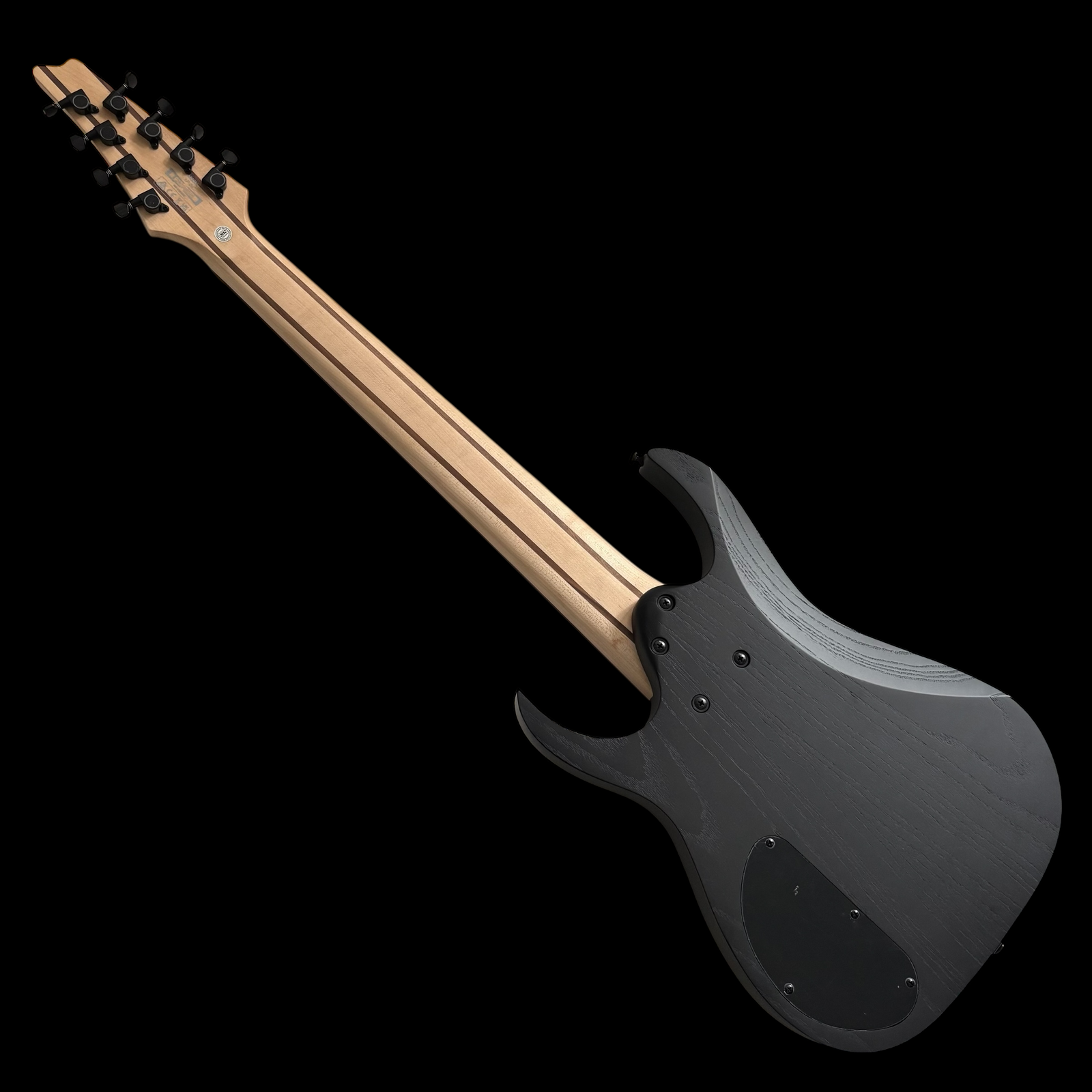 rmpg Meshuggah Signature M80M | Weathered Black – Brookline Guitar