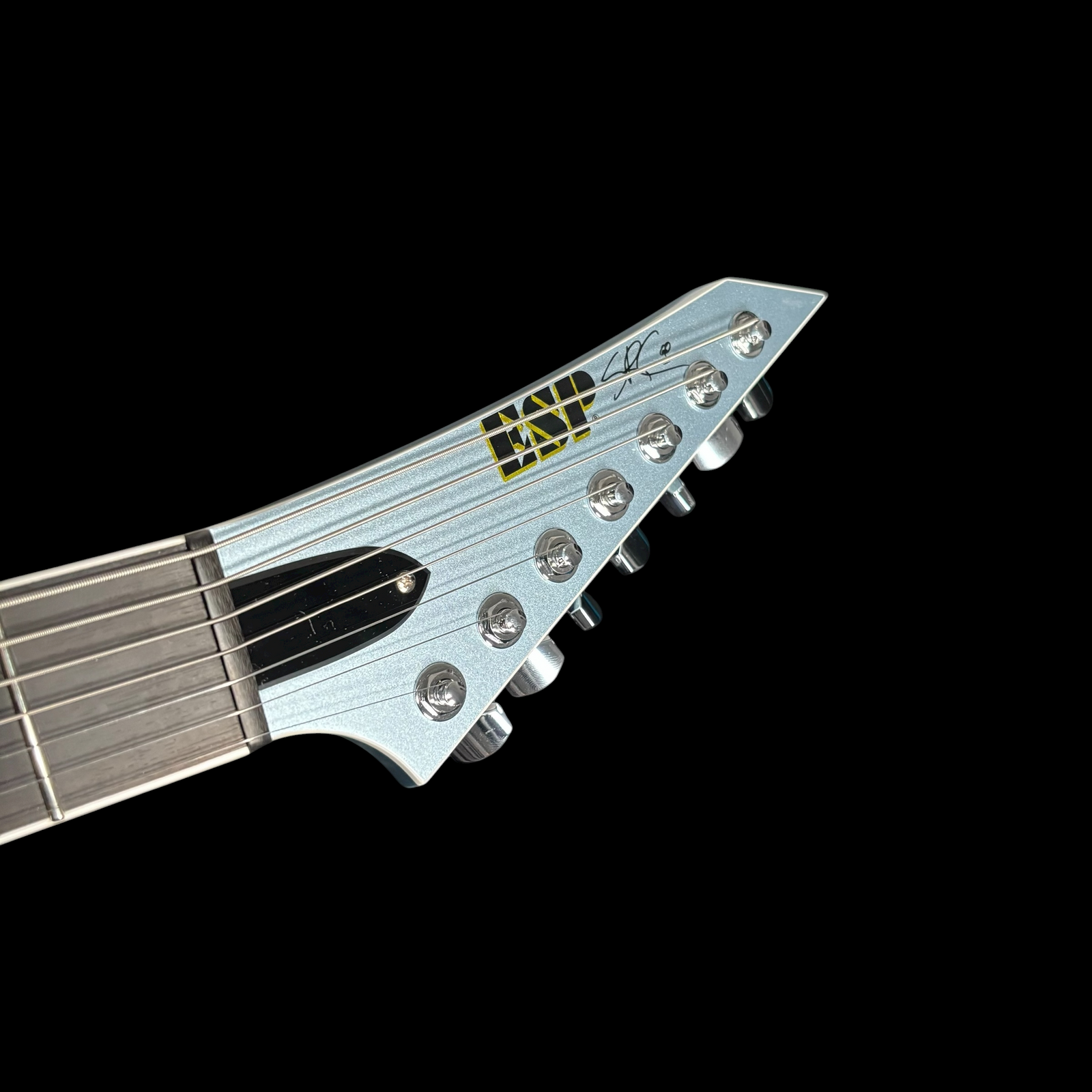 ESP CUSTOM SHOP STEF B7 1 HUM | ICE BLUE METALLIC – Brookline Guitar