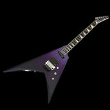 E-II ALEXI RIPPED | PURPLE FADE SATIN W/ RIPPED PINSTRIPES