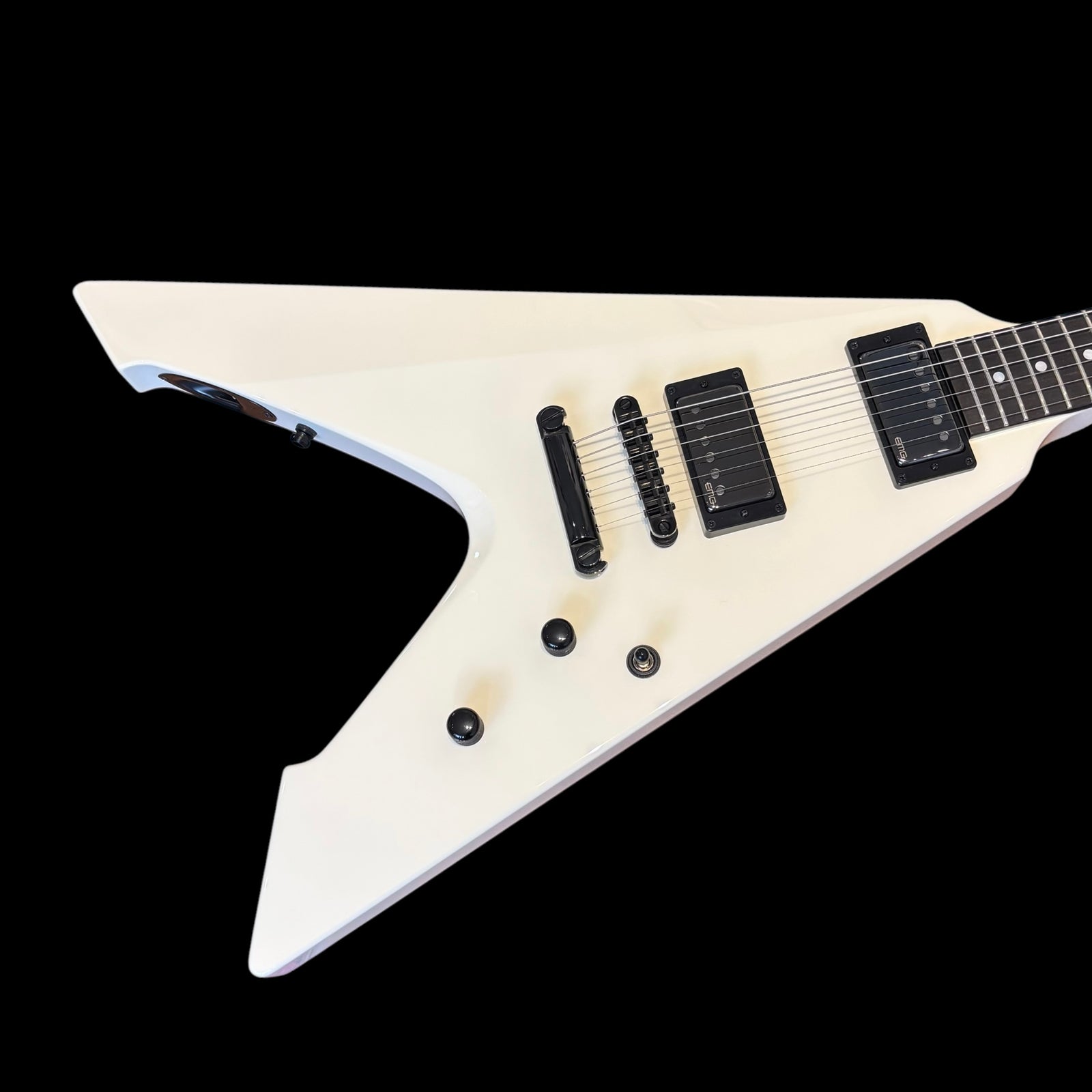 ESP VULTURE | Olympic White – Brookline Guitar