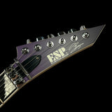 ALEXI RIPPED (ALEXI LAIHO) | PURPLE FADE SATIN W/ RIPPED PINSTRIPES