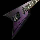 ALEXI RIPPED (ALEXI LAIHO) | PURPLE FADE SATIN W/ RIPPED PINSTRIPES