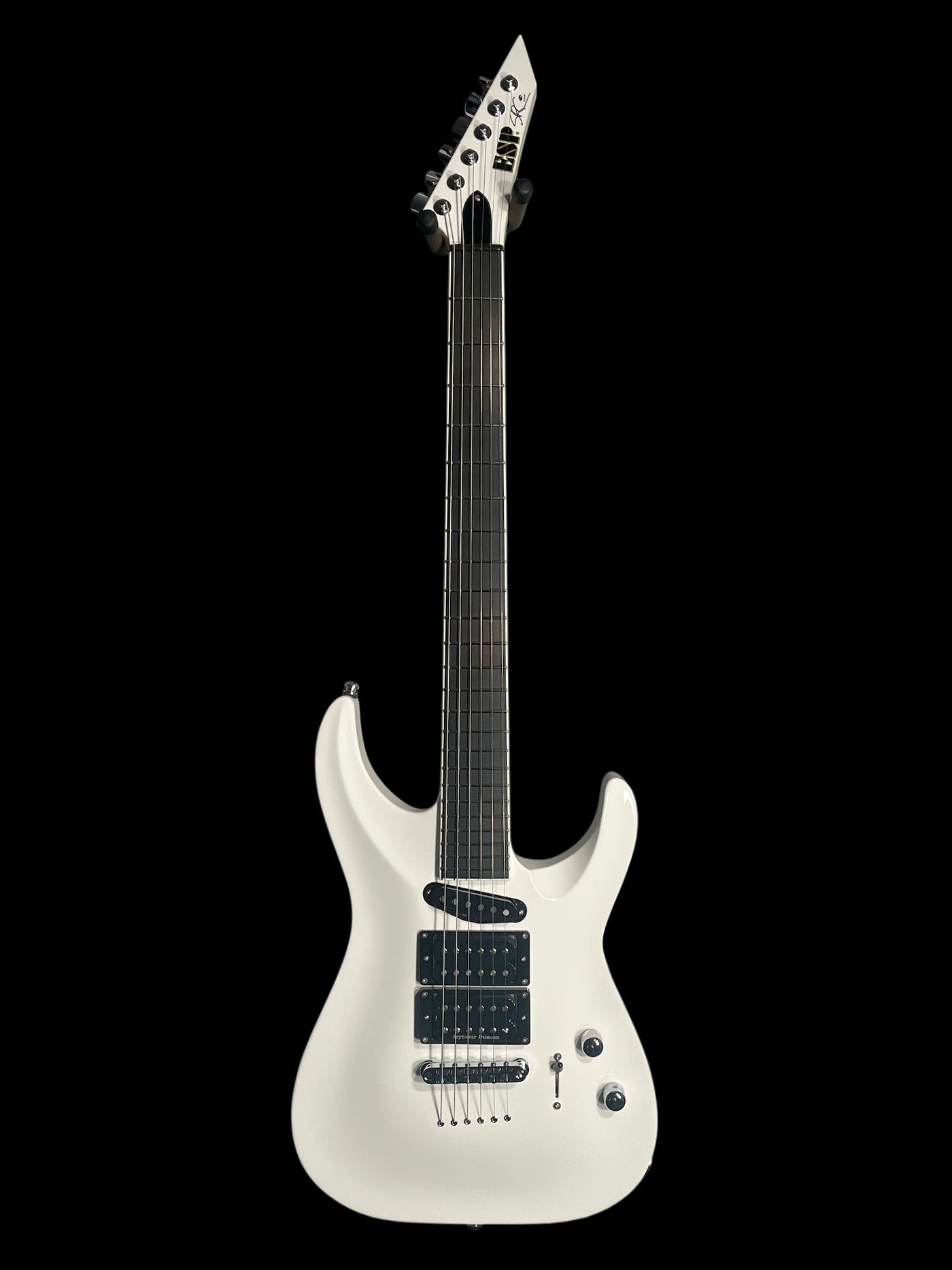 ESP Custom Shop STEF SRC-6 | Snow White – Brookline Guitar