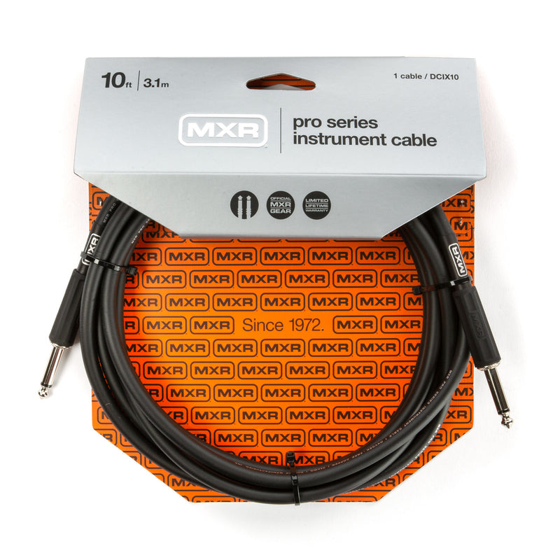 MXR® 10 FT PRO SERIES INSTRUMENT CABLE - STRAIGHT / STRAIGHT