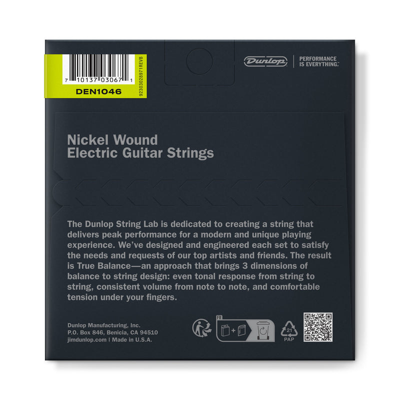 NICKEL WOUND ELECTRIC GUITAR STRINGS 10-46 Light