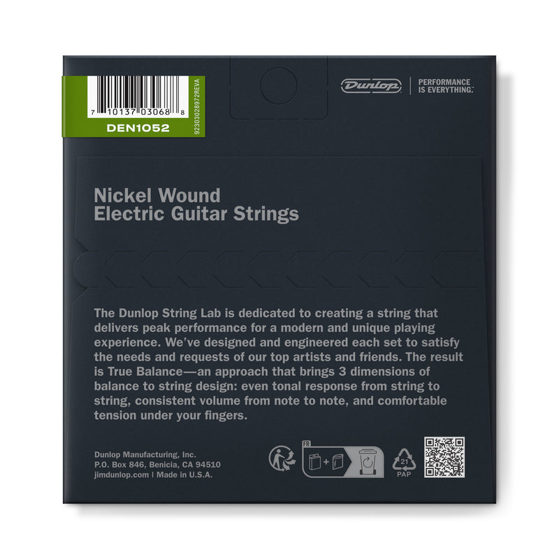 NICKEL WOUND ELECTRIC GUITAR STRINGS 10-52 Hybrid