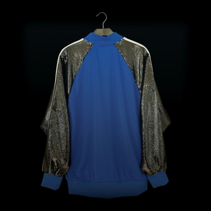 KORN X ADIDAS Black Sequin Track Jacket – Brookline Guitar KORN X ADIDAS Black Sequin Track Jacket – Brookline Guitar