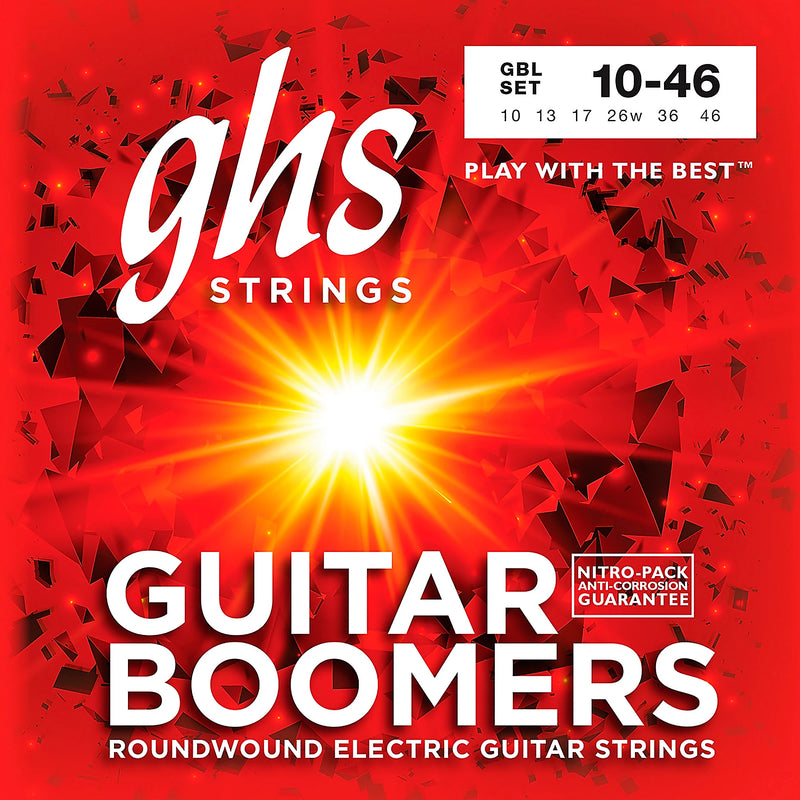 Boomers Light - Electric Guitar Strings 10-46