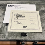 ESP Will Adler Warbird | Distressed Black with Graphic