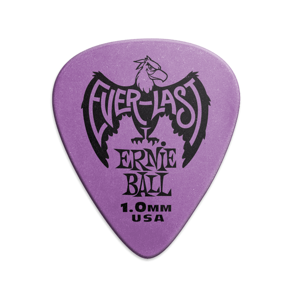 Everlast Picks - 1.0mm Purple - 12 Pack