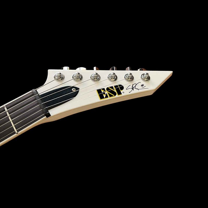 ESP Custom Shop STEF SRC-6 | Snow White – Brookline Guitar ESP Custom Shop STEF SRC-6 | Snow White – Brookline Guitar