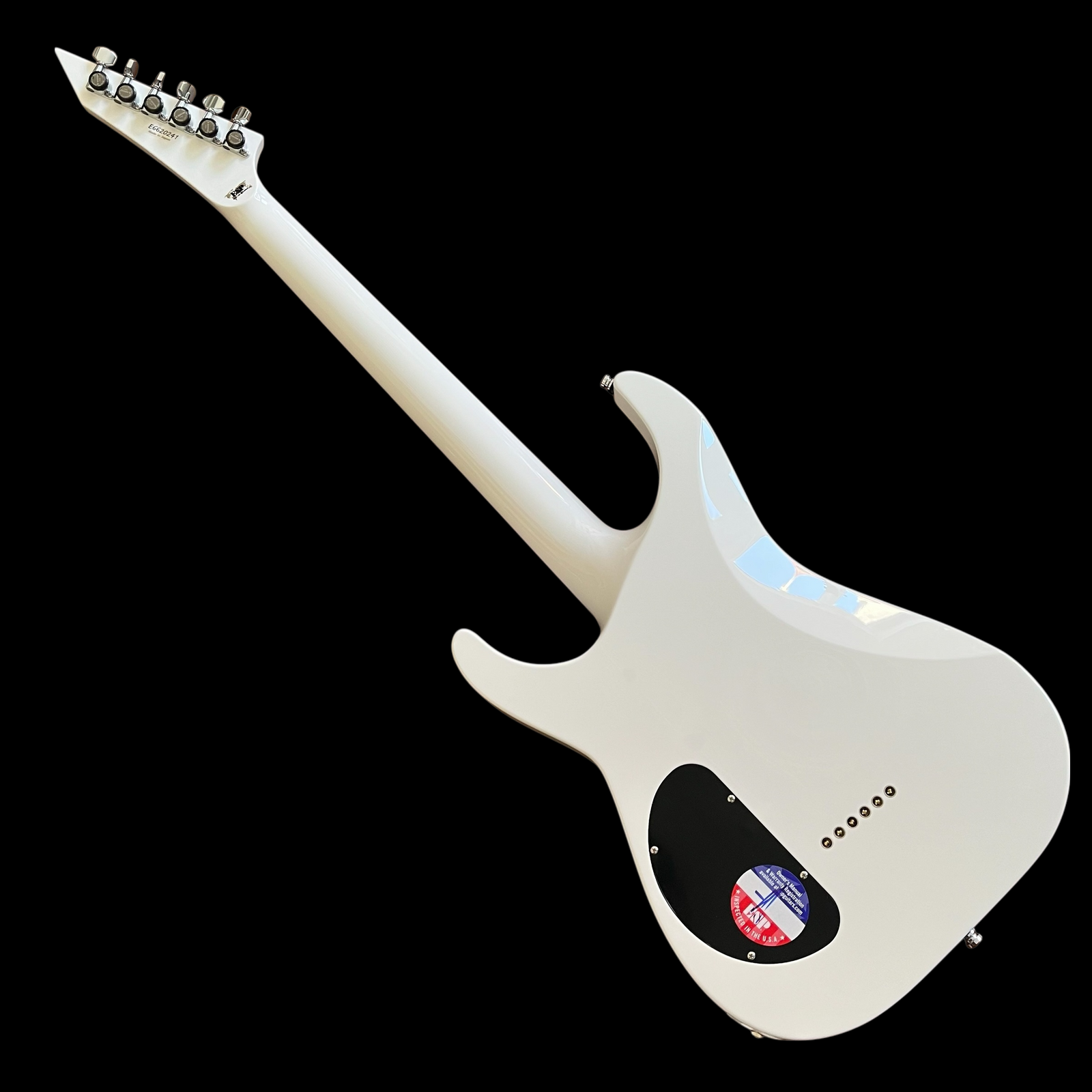 ESP Custom Shop STEF SRC-6 | Snow White – Brookline Guitar