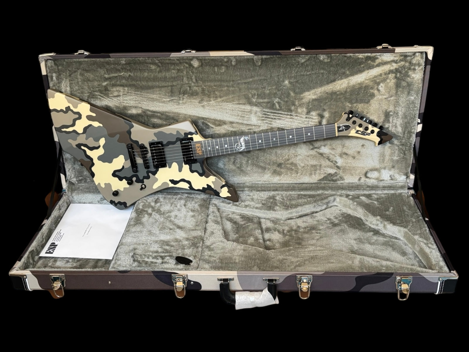 dayuemiao666さま専用　snakebyte camo ESP SNAKEBYTE | CAMO – Brookline Guitar