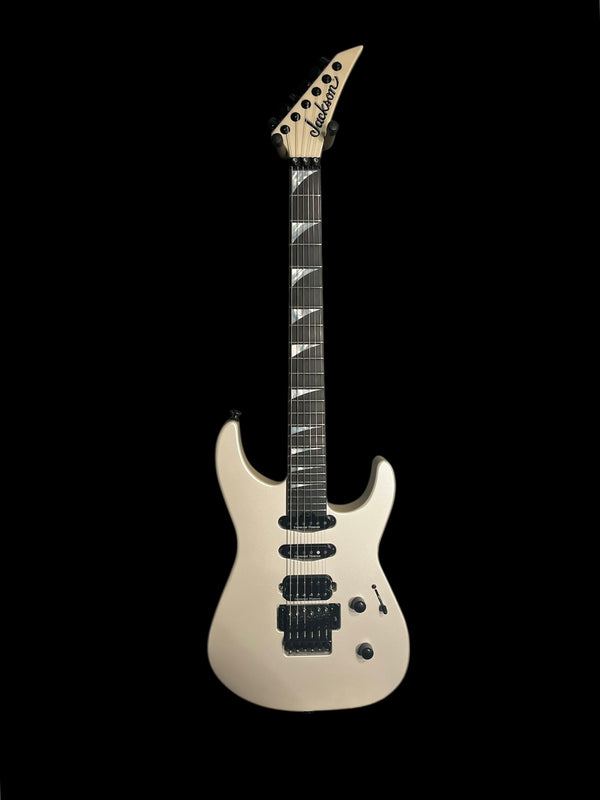 Jackson American Series Soloist SL3 Electric Guitar | Platinum Pearl