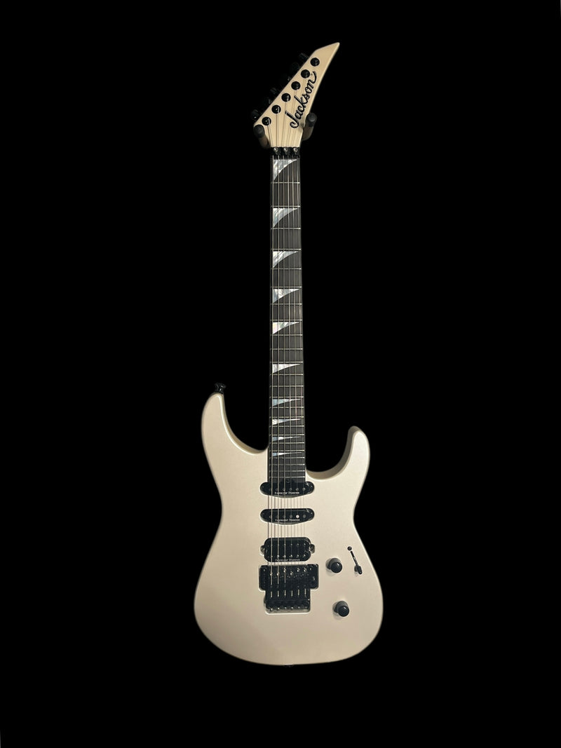 Jackson American Series Soloist SL3 Electric Guitar | Platinum Pearl