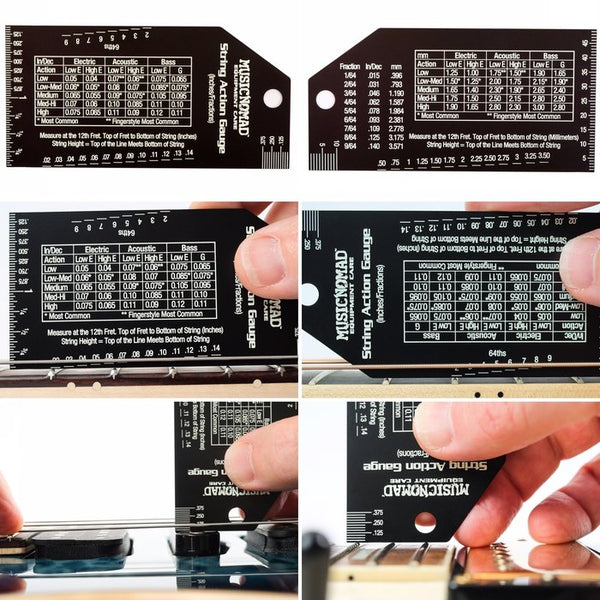 MusicNomad Precision Action Gauge (MN602)