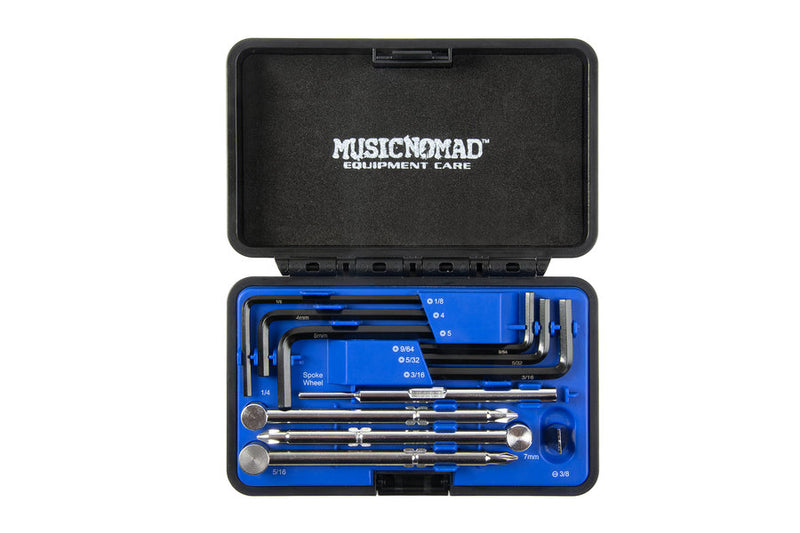 MusicNomad KEEP IT SIMPLE, SETUP (KISS)™ Starter Kit Bundle - Gauge Set, Guitar Tech Tool Set, Truss Rod Wrench Set
