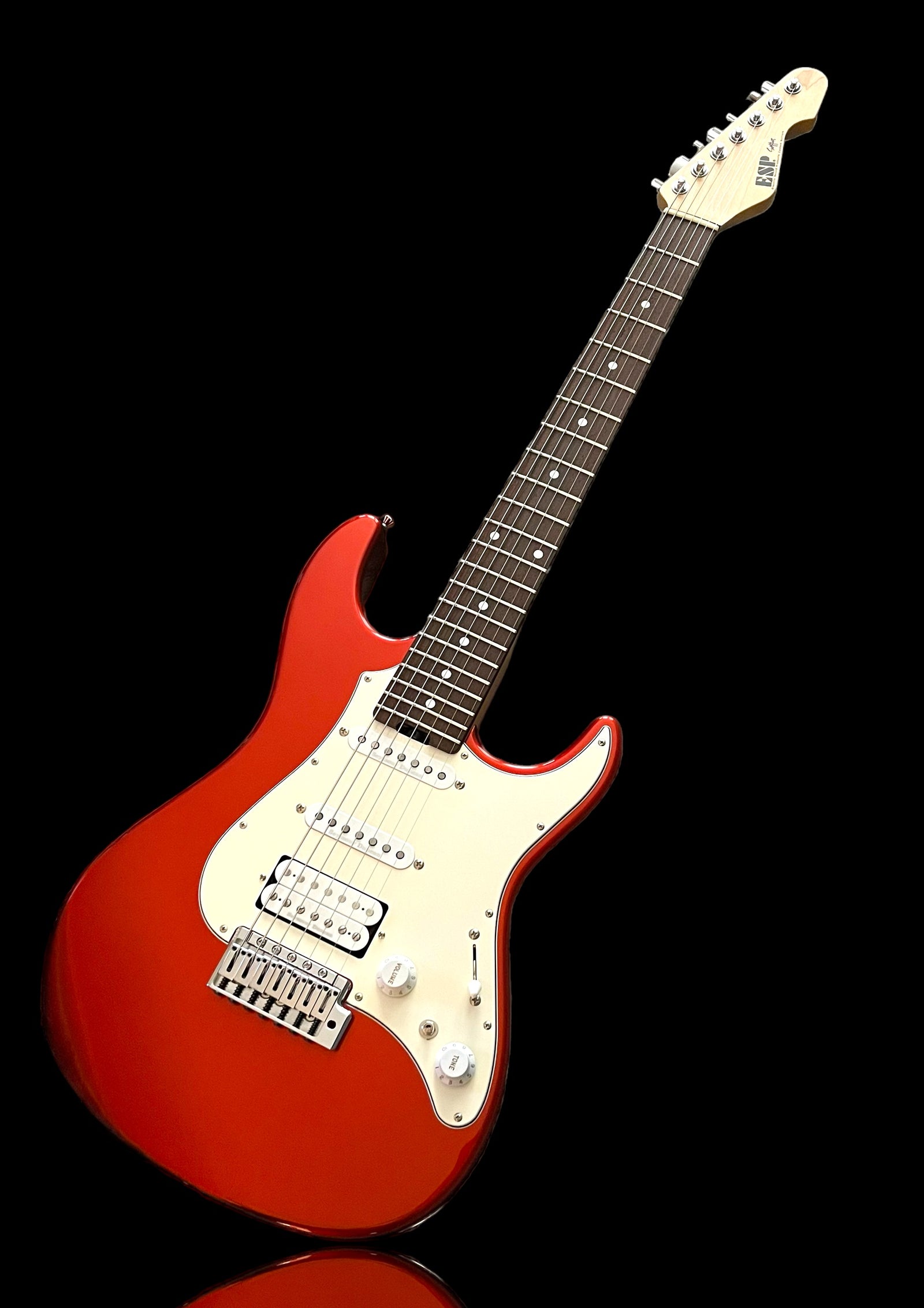 ESP SNAPPER 7 VINTAGE CANDY APPLE RED – Brookline Guitar